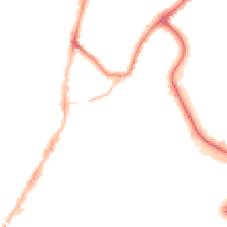 Night-time road noise heatmap for TN9 1EY