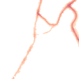 Night-time road noise heatmap for TN9 1FB