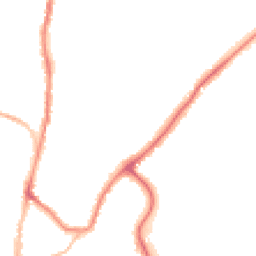 Night-time road noise heatmap for TN9 1LG