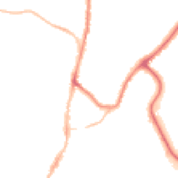 Night-time road noise heatmap for TN9 1NN