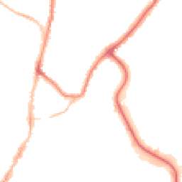 Night-time road noise heatmap for TN9 1PG