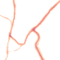 Night-time road noise heatmap for TN9 1QU