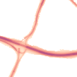 Night-time road noise heatmap for TN9 2US