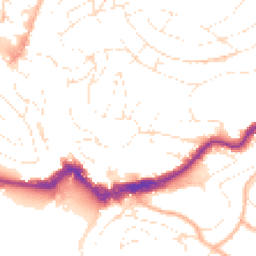 Daytime road noise heatmap for TQ1 1AL