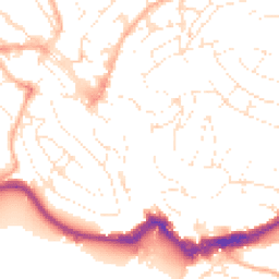 Daytime road noise heatmap for TQ1 1BB