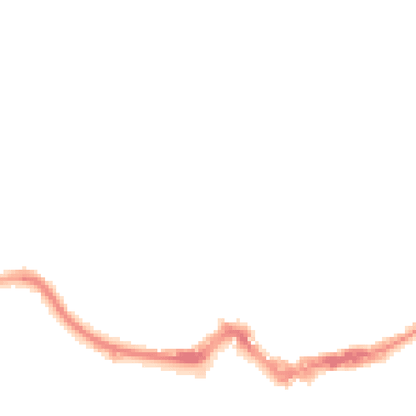 Night-time road noise heatmap for TQ1 1BB