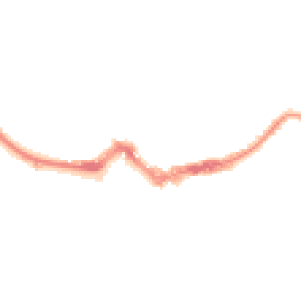 Night-time road noise heatmap for TQ1 1DE