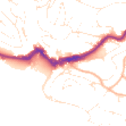 Daytime road noise heatmap for TQ1 1ED