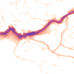 Daytime road noise heatmap for TQ1 1EJ