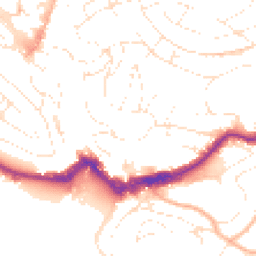 Daytime road noise heatmap for TQ1 1HB