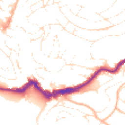 Daytime road noise heatmap for TQ1 1HD