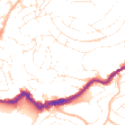 Daytime road noise heatmap for TQ1 1HE