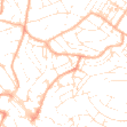 Daytime road noise heatmap for TQ1 1HZ