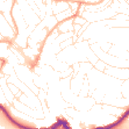 Daytime road noise heatmap for TQ1 1RE