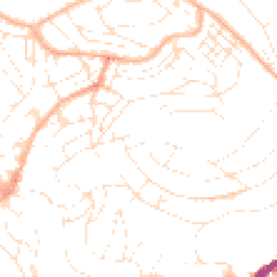 Daytime road noise heatmap for TQ1 1RX