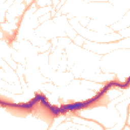 Daytime road noise heatmap for TQ1 1UN