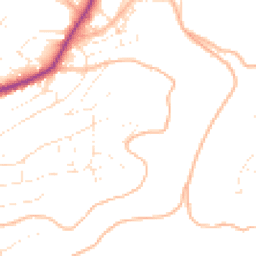 Daytime road noise heatmap for TQ1 2HR