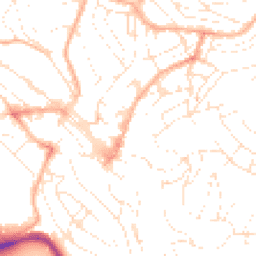 Daytime road noise heatmap for TQ1 3AH