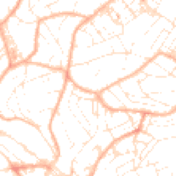 Daytime road noise heatmap for TQ1 3BW