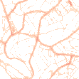 Daytime road noise heatmap for TQ1 3DH