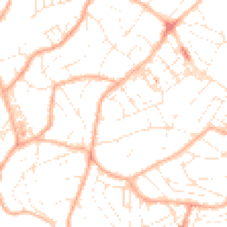 Daytime road noise heatmap for TQ1 3HJ