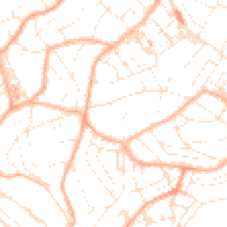 Daytime road noise heatmap for TQ1 3HR