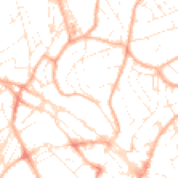 Daytime road noise heatmap for TQ1 3JD