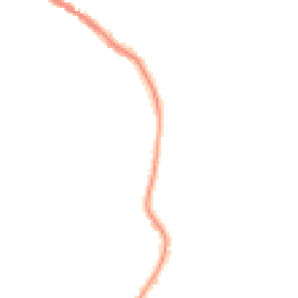 Night-time road noise heatmap for TQ1 3TF
