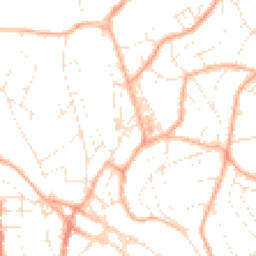 Daytime road noise heatmap for TQ1 4AJ