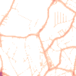 Daytime road noise heatmap for TQ1 4GH