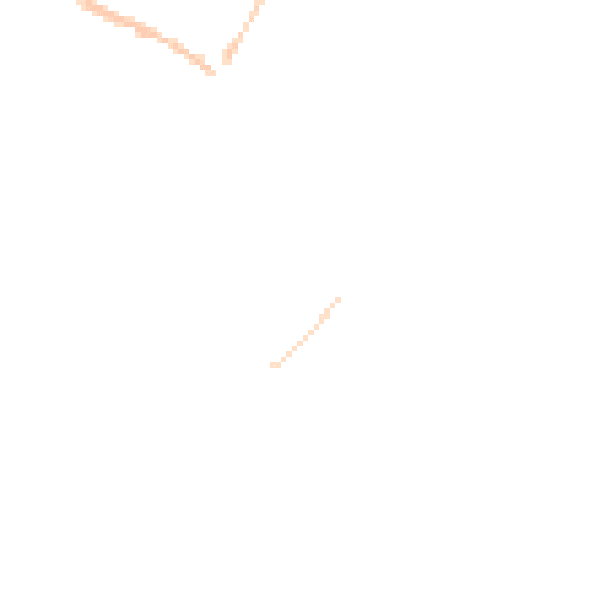 Night-time road noise heatmap for TQ1 4HX