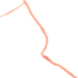 Night-time road noise heatmap for TQ1 4PX