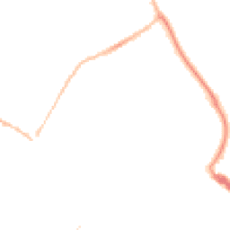 Night-time road noise heatmap for TQ1 4RD