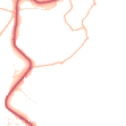 Daytime road noise heatmap for TQ1 4SX