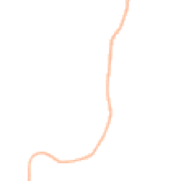 Night-time road noise heatmap for TQ1 4TL