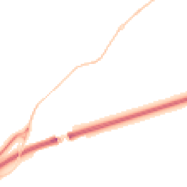 Night-time road noise heatmap for TQ10 9DQ