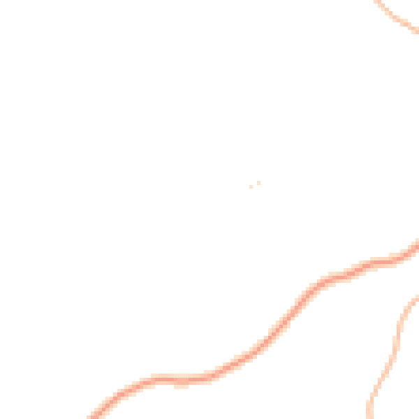 Daytime road noise heatmap for TQ10 9EH