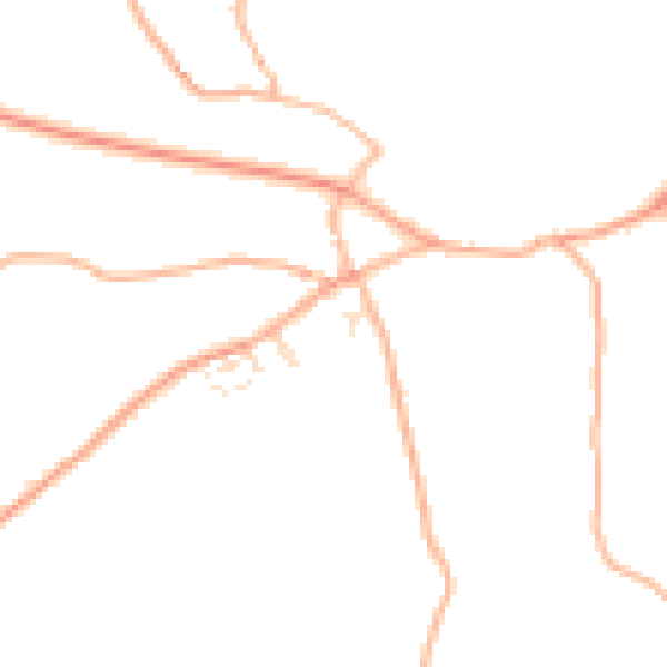 Daytime road noise heatmap for TQ10 9EJ