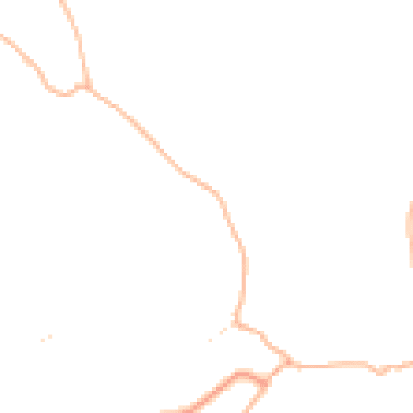 Daytime road noise heatmap for TQ10 9EQ