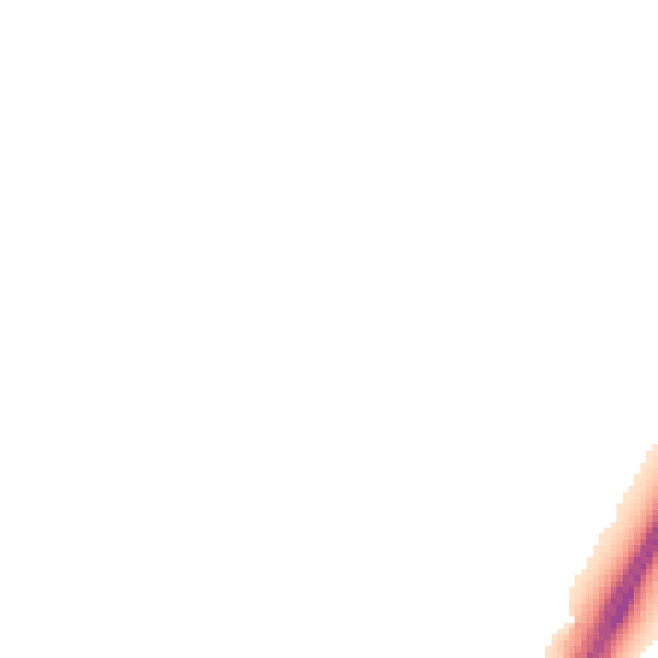 Night-time road noise heatmap for TQ10 9HL