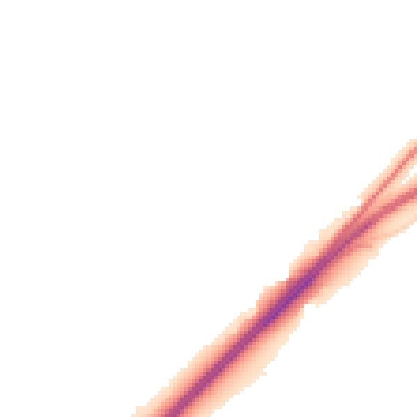 Night-time road noise heatmap for TQ10 9JE
