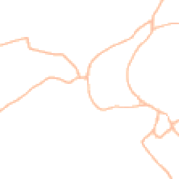 Daytime road noise heatmap for TQ10 9NF