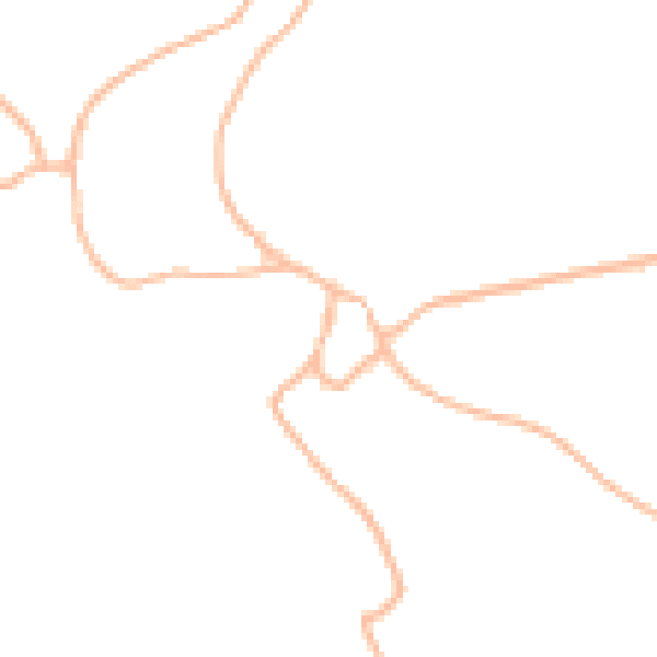 Daytime road noise heatmap for TQ10 9NH