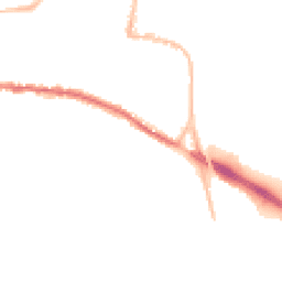 Night-time road noise heatmap for TQ12 1AD