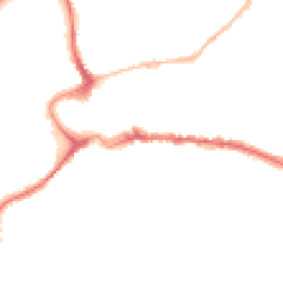 Night-time road noise heatmap for TQ12 1AG