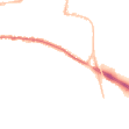 Night-time road noise heatmap for TQ12 1AL