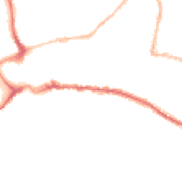 Night-time road noise heatmap for TQ12 1AQ