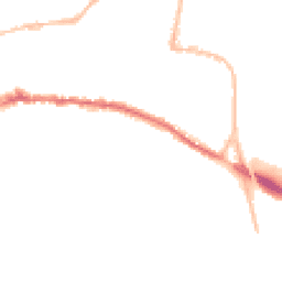Night-time road noise heatmap for TQ12 1AY