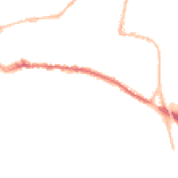 Night-time road noise heatmap for TQ12 1BB