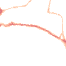 Night-time road noise heatmap for TQ12 1BE